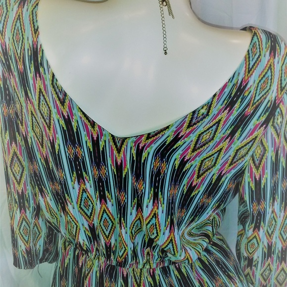 Charlotte Russe Patterned Dress - Picture 4 of 6